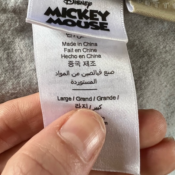 Pottery Barn Teen Pajamas  Mickey Mouse Disney Size Large - Picture 10 of 10